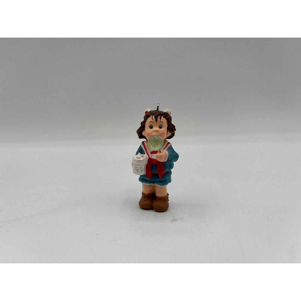 Hallmark Keepsake Dated 1999 Vintage Happy Bubble Blower Handcrafted Ornament